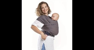 ComfortCarry – Rugvriendelijk Dragen – Ergonomische Baby Draagdoek Lichtgrijs | Educatief Speelgoed