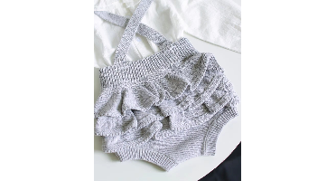 Mini Fashion™ - Schattige Gebreide Babyromper Grijs - roes / 60 (0-6 maanden) | Educatief Speelgoed