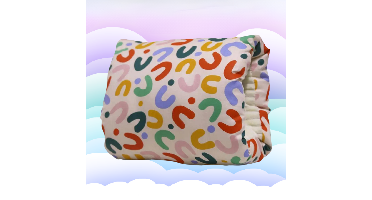 MamáEase – Ergonomisch&Zacht– Voedingskussen voor Baby Regenboog | Educatief Speelgoed