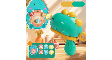 Target Rex™ – Dino Mikspel – Ballen pistool en doelwit Groen | Educatief Speelgoed