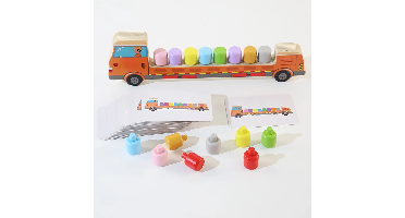 Sensory Color Sticks™ – Kleuren&Dieren– Kleuren Sorteer Spel Bus | Educatief Speelgoed