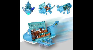 Pilot Pals Plane™ - Perfecte Copiloot - Speelgoed Vliegtuig Blauw | Educatief Speelgoed