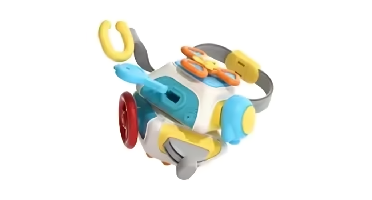 Cube Senses Toy™ - Leerzaam&Leuk - Kubus Zintuigen Speelgoed Autootje | Educatief Speelgoed