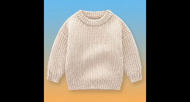 PureSoft– Classic&Knus– Stevige gebreide trui Beige / 66 (0–1 jaar) | Educatief Speelgoed