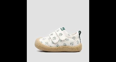 Mini Fashion™ - Ademend Materiaal - Schoenen met print Groen/Wit / 15 (6–9 maanden) | Educatief Speelgoed
