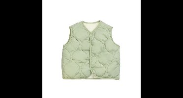 Mini Fashion™ - Voor Jongens&Meisjes - Bodywarmer Groen / 92 (2 jaar) | Educatief Speelgoed