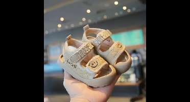Mini Fashion™ - Comfortabele Zolen - Kinder Sandalen Khaki / 29 (5-6 jaar) | Educatief Speelgoed