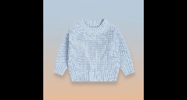 PureSoft– Classic&Knus– Stevige gebreide trui Blauw / 110 (4 jaar) | Educatief Speelgoed