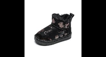 Mini Fashion™ - Waterdicht Ontwerp - Kinder Snowboots Fashion Print Zwart / 28 (5-6 jaar) | Educatief Speelgoed