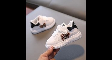 Bear Sneakers – Comfort & Schattig – Kinder Beer Sneaker Zwart / 24 (2–3 jaar) | Educatief Speelgoed