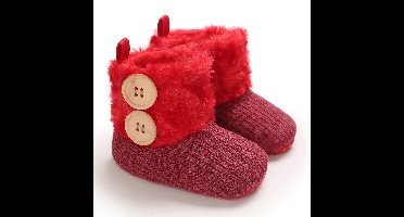 Mini Fashion™ - Altijd Warme Voeten - Kinder Winterschoenen Rood / 20 (12-18 maanden) | Educatief Speelgoed