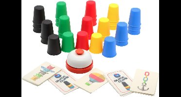 Cup Game™ | Wees de snelste in stapelen - Stapelspel | Educatief Speelgoed
