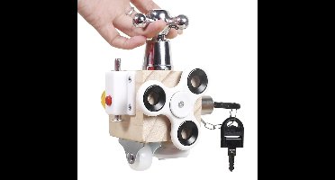 Woods™ | Ontwikkel de handvaardigheid - Busy Cube Mechanisch | Educatief Speelgoed