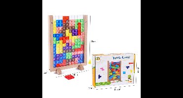 Woods™ | 3D Tetris Puzzelbord | Educatief Speelgoed