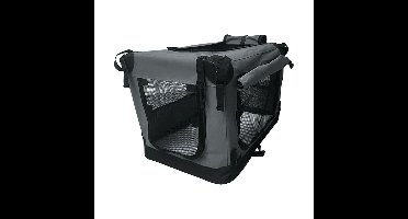 Topmast Nylon Hondenbench Premium Antraciet 90 x 63.5 x 63.5 cm