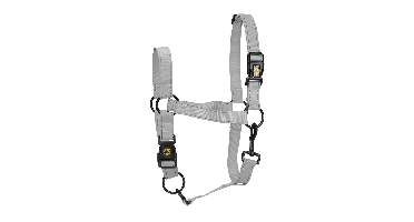 Excellent Premium Halster Grijs XL