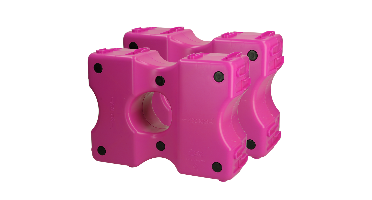 Vplast Cavaletti Hindernisblokken 2 st Roze