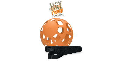 Hay Slow Feeder Fun & Flex Oranje