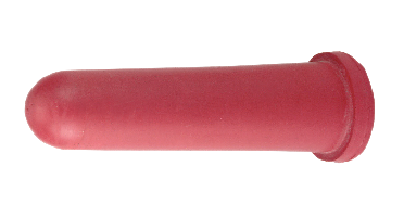 Kalveremmer speen "rood" super 100 mm