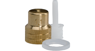 Mesto Spuitdop 1,1 mm met Wervel