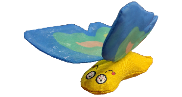 Yeowww! Butterfly Blauw