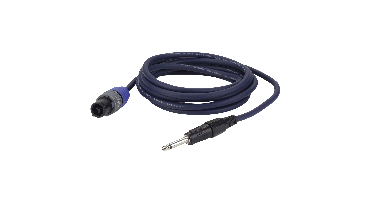 DAP Audio FS1620 speakon male - jack mono 2x1.5mm2 luidsprekerkabel 20 meter