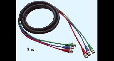 DAP Audio FV-02-3 3xBNC 3xBNC 75 Ohm