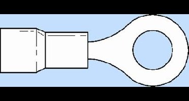 ASA Klemkabelschoen Ring 8mm (5 stuks)