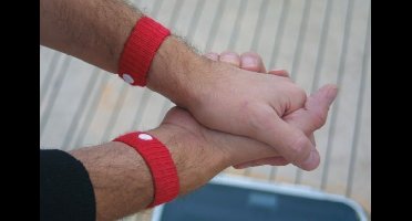 Plastimo Zeeziekte bandje volwassenen rood