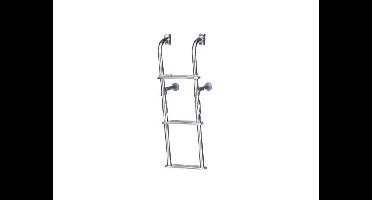 Talamex Zwemtrap RVS 4 treden opklapbaar