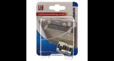 Scanpart Comfooraansluiting 1/2 inch recht