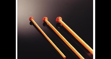 MW Vlaggenstok hout recht met knop 60 cm essen