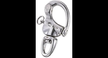 Wichard 2475 Snapsluiting met wartelend oog 90 mm HR RVS