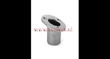 Marinetech Vlaggenstokhouder RVS A4 71 mm inbouw