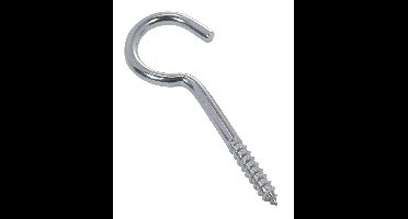 Marinetech Schroefhaak 3,3x50 mm Gebogen