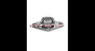 Marinetech 82234090 Dekoog met Ruitvormige Grondplaat 90mm