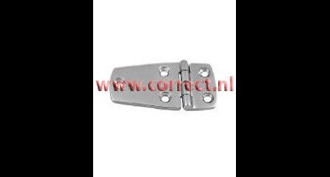 Marinetech Deurscharnier 76x38 mm afmetingen 76x38x4mm