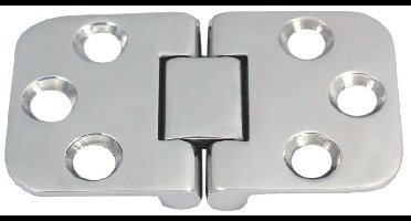 Marinetech Tafelbladscharnier afmetingen l x b x dikte: 70x42x2mm