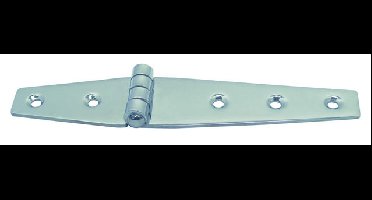 Marinetech Scharnier 135x27 mm afmetingen l x b x dikte: 135x27x2mm