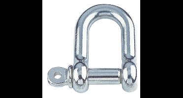 Marinetech D-Sluiting Kort 6mm BL:1.500kg