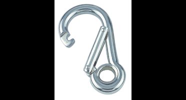 Marinetech Karabijnhaak met Kous en Speciaalsluiting 8x80mm BL: 800kg