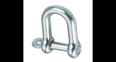 Marinetech D-Sluiting Borgbout 6mm BL:1.600kg