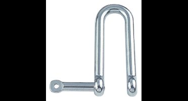 Marinetech 8331406 D-Sluiting Lang Borgbout 6mm BL:1.600kg