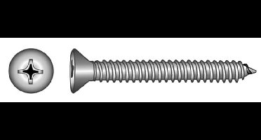 Marinetech 97982442 16 Plaatschroef PK/KK 4.2x16 (12stk) DIN7982