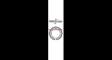 Marinetech 9012743 Veerring M3  (20stk) DIN127