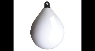 Majoni Bolfender 55 cm met zwarte kop, wit