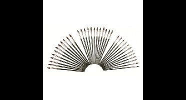 Master Autolakpenseel No.3 pony haar, aluminium bus, gelakte houten steel