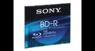 Sony BNR25SL 1 x 25 GB bluray recordable