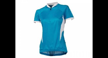 Agu Monate fietsshirt korte mouwen blauw dames, XS