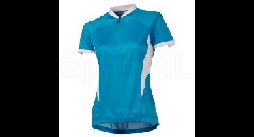 Agu Monate fietsshirt korte mouwen blauw dames, S